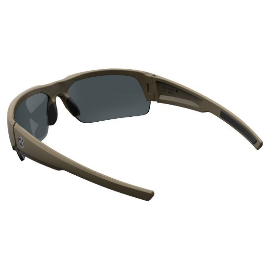 Picture of MAGPUL INDUSTRIES HELIX EYEWEAR, FDE FRAME, GRAY POLERIZED LENS