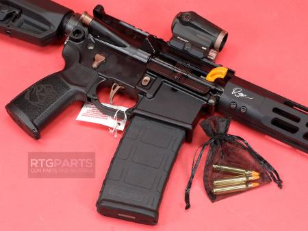 Picture of SIG M400 ROSE 5.56, GOLD ACCENTS, ROMEO5 G2 RED DOT