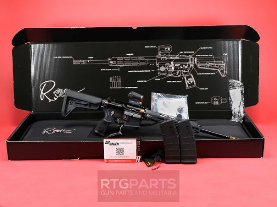 Picture of SIG M400 ROSE 5.56, GOLD ACCENTS, ROMEO5 G2 RED DOT