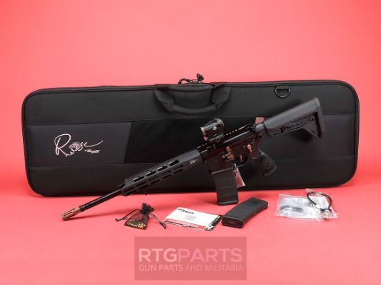 Picture of SIG M400 ROSE 5.56, GOLD ACCENTS, ROMEO5 G2 RED DOT
