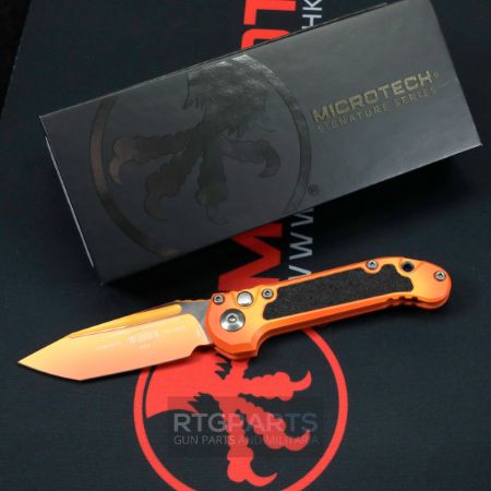 Picture of MICROTECH LUDT GEN III AUTO KNIFE, T/E, 3.5 INCH, CERAKOTE SUNRISE, 1136-1LPSUS