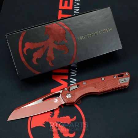 Picture of MICROTECH STANDARD ISSUE MSI, S/E, RAM-LOK, CERAKOTE CRIMSON EDITION, 3.9 INCH, 210T-1PMCCM