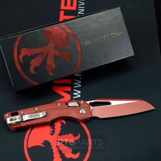 Picture of MICROTECH STANDARD ISSUE MSI, S/E, RAM-LOK, CERAKOTE CRIMSON EDITION, 3.9 INCH, 210T-1PMCCM