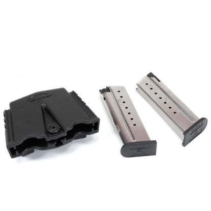 Picture of 2-PACK OF SPRINGFIELD XDS/XDE 9MM 8RD MAGS WITH BELT CARRIER