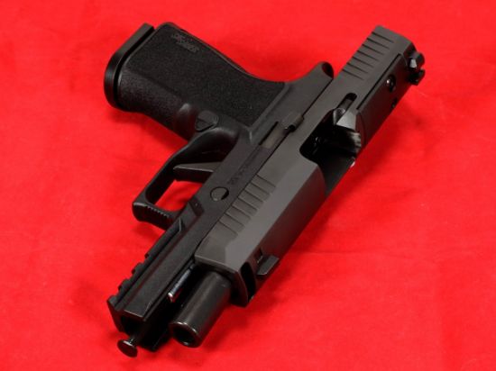 Sig Sauer, P320, X-Carry, Striker Fired, Semi-automatic, Polymer Frame Pistol, 10MM. 3.8" Barrel, Compensator, Black, SIGLITE Night Sights, Optics Ready, 2 Magazine, 15 Round