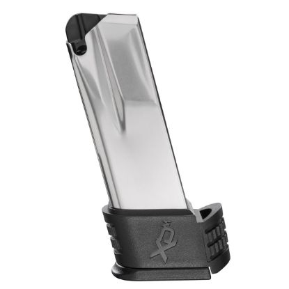 Springfield, Magazine, 10MM, 15 Rounds, Fits XDME Compact, With Sleeve for Backstrap 2, Silver, 706397952808, SPR-XDME50152, RTG Parts