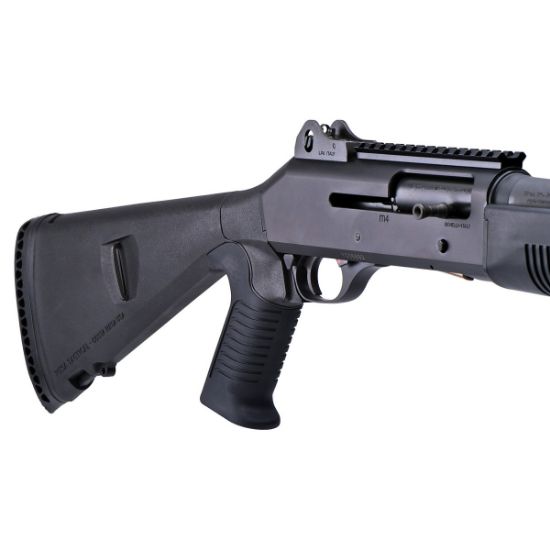 Mesa Tactical, Urbino Pistol Grip Stock, Fits Benelli M4 12 Gauge, 12.5" Length of Pull, Matte Finish, Black, 878405001799, MESA-90030
