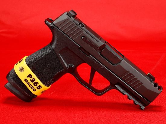 Sig Sauer, P365 Macro, Sub-Compact, 9MM, 3.1" Barrel,  XRAY3 Day/Night Sights, Optic Ready, Compensator, Two 17rd Mags, FFL-SIG-365XCA-9-COMP, 798681669981, RTG Parts