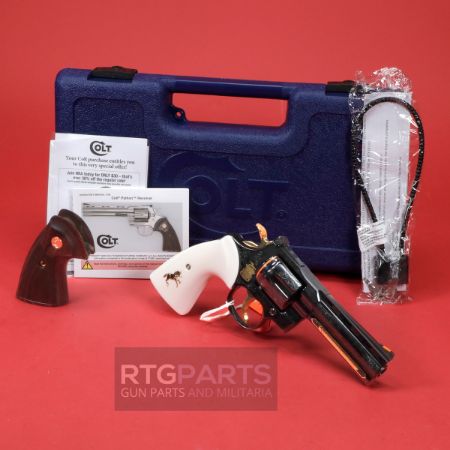 Colt Python 4.25" Blued.357 Magnum ARMSMEAR Limited Edition, 151550026774, CLT, FFL-COLT-PYTHONBP4WTSARMS, RTG Parts