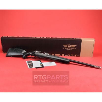 Christensen, Traverse, .375 HH Mag, 22" Carbon Wrapped Threaded Barrel with Compensator, Black/Gray Carbon Fiber Monte-Carlo Stock,  691328237713 , FFL-CHRISTENSEN-8011002501, RTG Parts