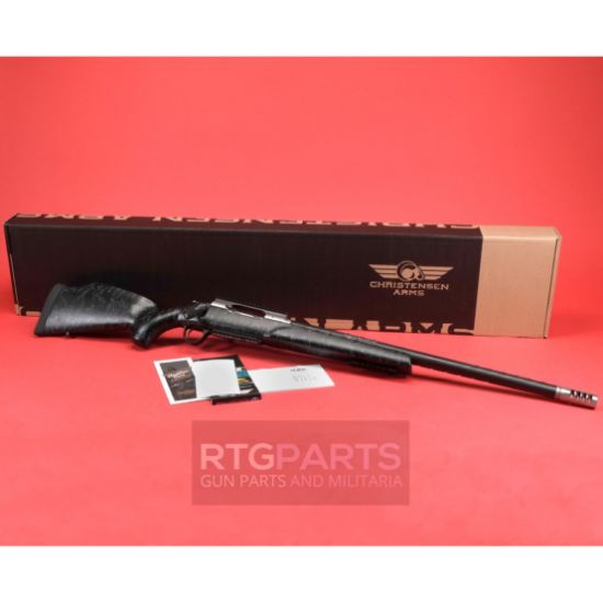 Christensen, Traverse, .375 HH Mag, 22" Carbon Wrapped Threaded Barrel with Compensator, Black/Gray Carbon Fiber Monte-Carlo Stock,  691328237713 , FFL-CHRISTENSEN-8011002501, RTG Parts