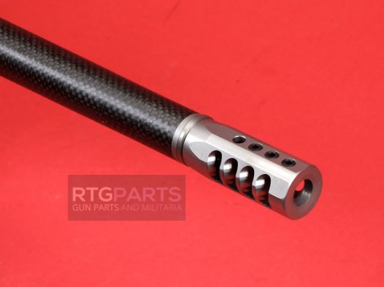 Christensen, Traverse, .375 HH Mag, 22" Carbon Wrapped Threaded Barrel with Compensator, Black/Gray Carbon Fiber Monte-Carlo Stock,  691328237713 , FFL-CHRISTENSEN-8011002501, RTG Parts