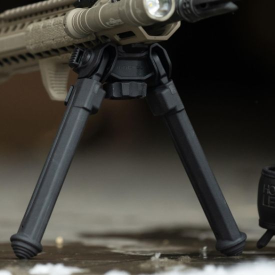 Magpul Industries, MOE QD Bipod, Fits M-LOK, Matte Finish, Black, Quick Detach, 840815149156, MP-MAG1511-BLK, RTG Parts