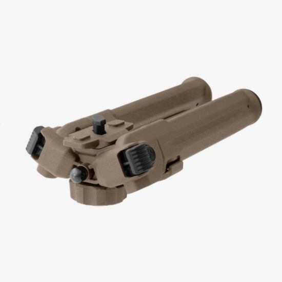 Magpul Industries, MOE QD Bipod, Fits M-LOK, Matte Finish, Flat Dark Earth, Tan, Quick Detach, 840815149163, MP-MAG1511-FDE, RTG Parts
