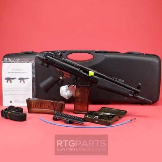 Century Arms, AP53, Pistol, 556NATO, 8.3" Barrel, Threaded 1/2X28, 4 Prong Flash Hider, Fixed Front & Adjustable Rear Sight w/ Claw Mount 1913 Picatinny Rail, Two 30rd Mags, Includes Sling, Cleaning Kit and Hard Case, 787450933484, FFL-CENTURY-HG7888-NRTG Parts