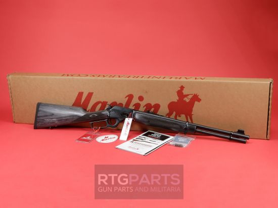Marlin Firearms, 1894, Guide Gun, Lever Action Rifle, 357 Magnum/38 Special, 18.63" Barrel, Satin Finish, Black, Hooded Brass Bead Front Sight, Laminate Stock, 9 Rounds, 736676709168, FFL-MARLIN-70916, RTG Parts