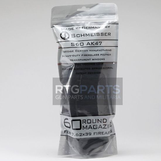 Schmeisser, AK47, 60rd Quad Stack Magazine, New, American Tactical, 7.62X39, Black, 4251366501595, 4251366501670, AKK-S60-AK47, Steel Reinforced, Metal locking lugs, 7.62x39mm, RTG Parts