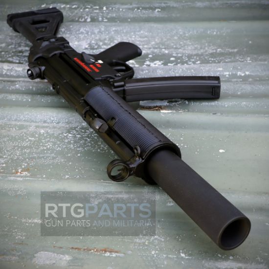 Century Arms, MKE, AP5-SD, Semi-auto Pistol, 9MM, 5.75" 3 Lug Barrel, Threaded 1/2X28, Black, Removable Faux Suppressor, Fixed Front & Adjustable Rear Sight w/ Claw Mount 1913 Picatinny Rail, Two 30rd Mags, Includes Sling, Cleaning Kit and Hard Case, 787450933491, FFL-CENTURY-HG7886-N-PACKAGE, RTG Parts