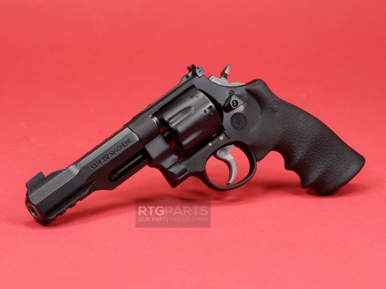 Smith & Wesson, M&P R8, Performance Center, Double Action, Metal Frame Revolver, N-Frame, 357 Magnum, 5" Barrel, Scandium, Matte Finish, Black, Rubber Grips, Adjustable Sights, 8 Rounds, Accessory Rail, Performance Center Tuned Action, 022188702927, FFL-SW-170292, RTG Parts