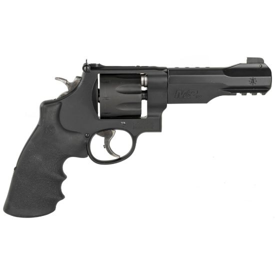 Smith & Wesson, M&P R8, Performance Center, Double Action, Metal Frame Revolver, N-Frame, 357 Magnum, 5" Barrel, Scandium, Matte Finish, Black, Rubber Grips, Adjustable Sights, 8 Rounds, Accessory Rail, Performance Center Tuned Action, 022188702927, FFL-SW-170292, RTG Parts