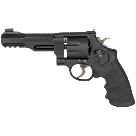 Smith & Wesson, M&P R8, Performance Center, Double Action, Metal Frame Revolver, N-Frame, 357 Magnum, 5" Barrel, Scandium, Matte Finish, Black, Rubber Grips, Adjustable Sights, 8 Rounds, Accessory Rail, Performance Center Tuned Action, 022188702927, FFL-SW-170292, RTG Parts