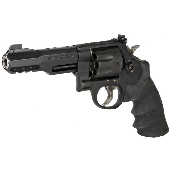 Smith & Wesson, M&P R8, Performance Center, Double Action, Metal Frame Revolver, N-Frame, 357 Magnum, 5" Barrel, Scandium, Matte Finish, Black, Rubber Grips, Adjustable Sights, 8 Rounds, Accessory Rail, Performance Center Tuned Action, 022188702927, FFL-SW-170292, RTG Parts