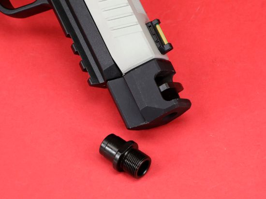 Sig Sauer, P322 Comp, Semi-automatic, Single Action Only, Compact, 22 LR, 4" Barrel, Compensator, Clear Anodized Finish, Silver Frame, Black Frame, ROMEO Zero Red Dot, Fiber Optics Sights, Manual Safety, 2 Magazines, 20rd & 25rd, 798681683888, FFL-SIG-322C-T-COMP-RXZE, RTG Parts