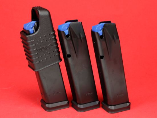 Walther, PDP, Full Size, 9MM, 4.5" Barrel, Aimpoint ACRO, PDP Pro Tritium Front and Rear Sights, Dynamic Performance Trigger, Black, Three 18rd Mags, 723364232862, FFL-WALTHER-2881225PRO, RTG Parts