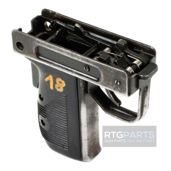 Uzi Grip Stick Complete, G-VG, IMI Production, German Surplus DES Marked, SMG, UZI-2288, RTG Parts
