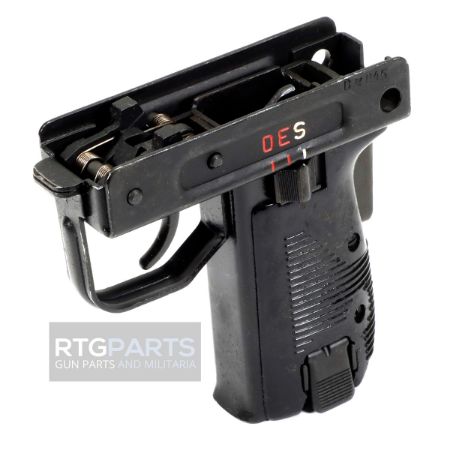 Uzi Grip Stick Complete, VG-EX, IMI Production, German Surplus DES Marked, SMG, UZI-3575, RTG Parts