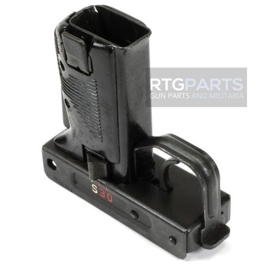 Uzi Grip Stick Complete, VG-EX, IMI Production, German Surplus DES Marked, SMG, UZI-3575, RTG Parts