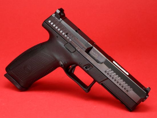 CZ, P-10 F, Striker Fired, Full Size, 9MM, 4.5" Barrel, Nitride Slide Finish, Black, Optics Ready, Two 19rd Mags, 806703915500, FFL-CZ-91550, RTG Parts