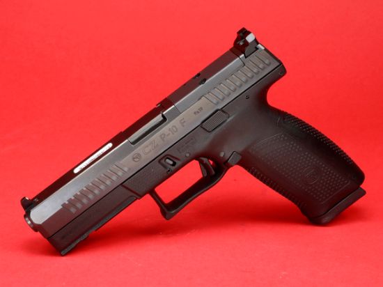CZ, P-10 F, Striker Fired, Full Size, 9MM, 4.5" Barrel, Nitride Slide Finish, Black, Optics Ready, Two 19rd Mags, 806703915500, FFL-CZ-91550, RTG Parts