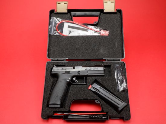 CZ, P-10 F, Striker Fired, Full Size, 9MM, 4.5" Barrel, Nitride Slide Finish, Black, Optics Ready, Two 19rd Mags, 806703915500, FFL-CZ-91550, RTG Parts