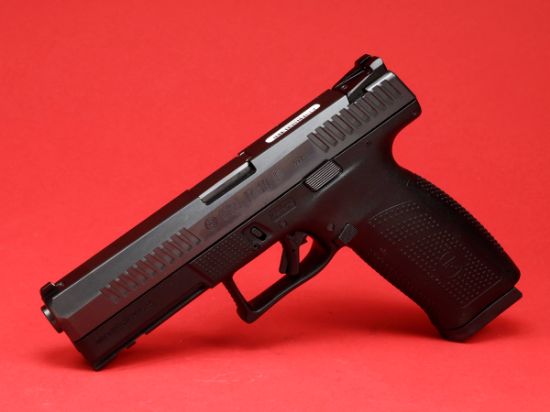 CZ, P-10 F, Striker Fired, Semi-automatic, Polymer Frame Pistol, Full Size, 9MM, 4.5" Barrel, Nitride Slide Finish, Black, Fixed Sights, Integrated Trigger Safety, Two 19rd Magazines, 806703915401, FFL-CZ-91540, RTG Parts