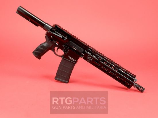 Heckler & Koch, MR556 A4, Semi-automatic, Pistol, 223 Remington/556NATO, 11" Barrel, Anodized Finish, Black, M-LOK Free Float Handguard, Adjustable Gas Block, HK USA Enhanced Grip, Ambidextrous Controls, 30rd Magazine, 642230269439, FFL-HKK-81001050, RTG Parts