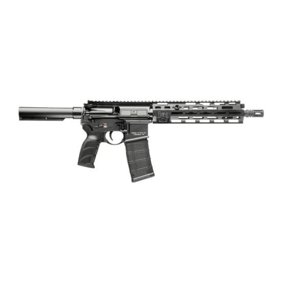 Heckler & Koch, MR556 A4, Semi-automatic, Pistol, 223 Remington/556NATO, 11" Barrel, Anodized Finish, Black, M-LOK Free Float Handguard, Adjustable Gas Block, HK USA Enhanced Grip, Ambidextrous Controls, 30rd Magazine, 642230269439, FFL-HKK-81001050, RTG Parts