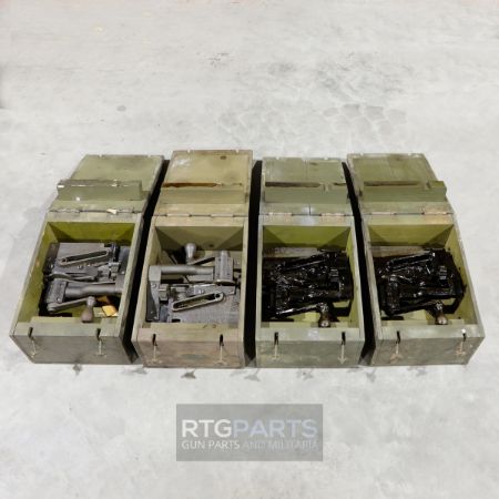 BROWNING BELT FILLING MACHINE OF 1918, ALL STEEL VERSION, WITH WOOD CASE, SHJ-PLT-534, RTG Parts