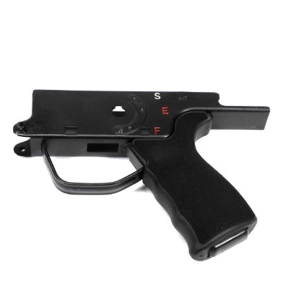 Picture of HK91/G3 STEEL CLIPPED & PINNED SEF LOWER W/ GRIP, PAINTED BLACK