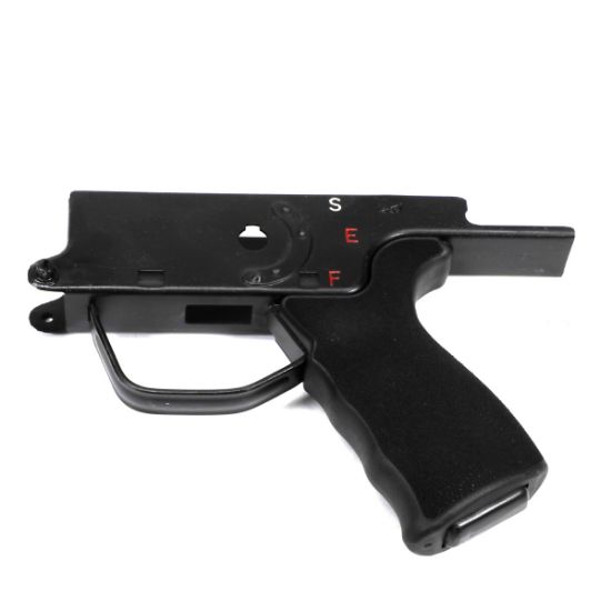 Picture of HK91/G3 STEEL CLIPPED & PINNED SEF LOWER W/ GRIP, PAINTED BLACK