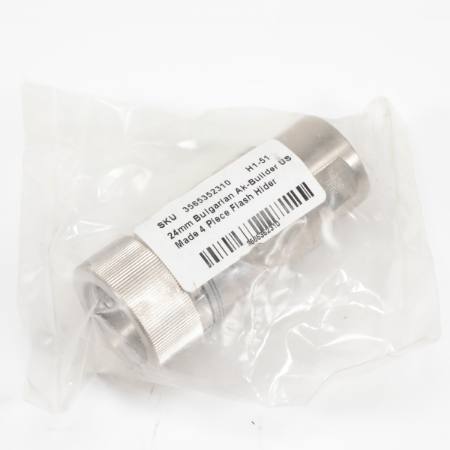 Picture of CHROMED 4 PIECE FLASH HIDER 24MM, AK74