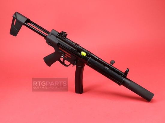 Century Arms, AP5-SD W/ Magpul MP BSL Brace, Semi-automatic Pistol, 9MM, 5.75" 3 Lug Barrel, Threaded 1/2X28, Manganese Phosphate Finish, Black, Removable Faux Suppressor, Manual Safety, Fixed Front & Adjustable Rear Sight w/ Claw Mount 1913 Picatinny Rail, 30 Rounds, 2 Magazines, Includes Sling, Cleaning Kit and Hard Case, 787450933613, FFL-CENTURY-HG7886-MBN, RTG Parts