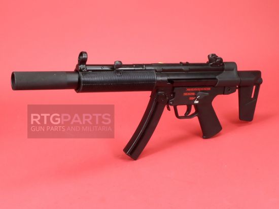 Century Arms, AP5-SD W/ Magpul MP BSL Brace, Semi-automatic Pistol, 9MM, 5.75" 3 Lug Barrel, Threaded 1/2X28, Manganese Phosphate Finish, Black, Removable Faux Suppressor, Manual Safety, Fixed Front & Adjustable Rear Sight w/ Claw Mount 1913 Picatinny Rail, 30 Rounds, 2 Magazines, Includes Sling, Cleaning Kit and Hard Case, 787450933613, FFL-CENTURY-HG7886-MBN, RTG Parts