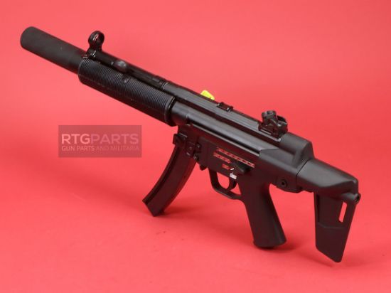 Century Arms, AP5-SD W/ Magpul MP BSL Brace, Semi-automatic Pistol, 9MM, 5.75" 3 Lug Barrel, Threaded 1/2X28, Manganese Phosphate Finish, Black, Removable Faux Suppressor, Manual Safety, Fixed Front & Adjustable Rear Sight w/ Claw Mount 1913 Picatinny Rail, 30 Rounds, 2 Magazines, Includes Sling, Cleaning Kit and Hard Case, 787450933613, FFL-CENTURY-HG7886-MBN, RTG Parts