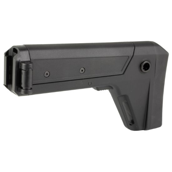 B5 SYSTEMS MODULAR PLATFORM STOCK, SIDE FOLDING, FITS PICATINNY, Black, Made in USA by B5 Systems, 814927023604, HX-B5-MPS-1553, RTG Parts