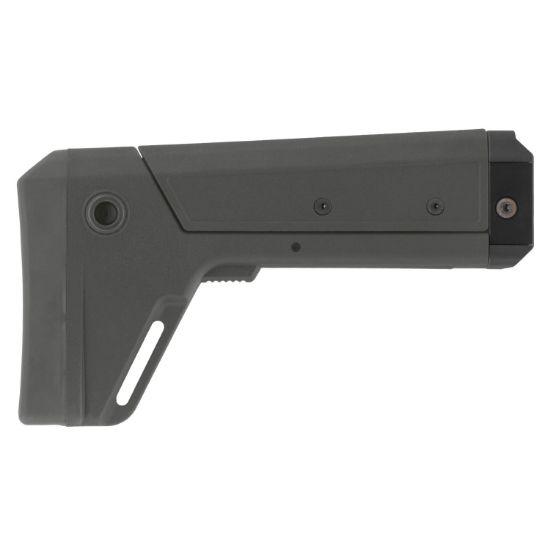 B5 SYSTEMS MODULAR PLATFORM STOCK, SIDE FOLDING, FITS PICATINNY, WOLF GRAY, GREY, Made in USA by B5 Systems, 814927023642, HX-B5-MPS-1557, RTG Parts