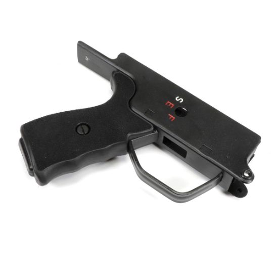 Picture of HK91/G3 STEEL CLIPPED & PINNED SEF LOWER W/ GRIP, PAINTED BLACK