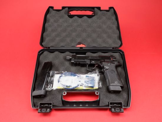 Beretta, 80X Cheetah, Tactical Urban, Compact Metal Frame Pistol, 380 ACP, 4.4" Threaded Barrel, 3 Dot Sights, Manual Safety, Matte Finish, Black, Two 15rd Magazines, 082442988627 , FFL-BERETTA-J80XTU15, RTG Parts