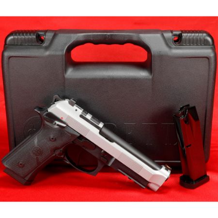 Beretta, 92XI, Single Action Only, Full Size, 9MM, 4.7" Barrel, Silver Cerakote Slide, Black Frame, Two 18rd Magazines, 082442937885, FFL-BERETTA-J92FSR921, RTG Parts
