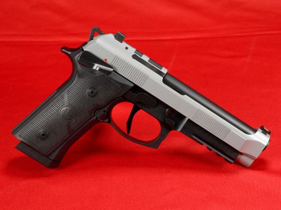 Beretta, 92XI, Single Action Only, Full Size, 9MM, 4.7" Barrel, Silver Cerakote Slide, Black Frame, Two 18rd Magazines, 082442937885, FFL-BERETTA-J92FSR921, RTG Parts